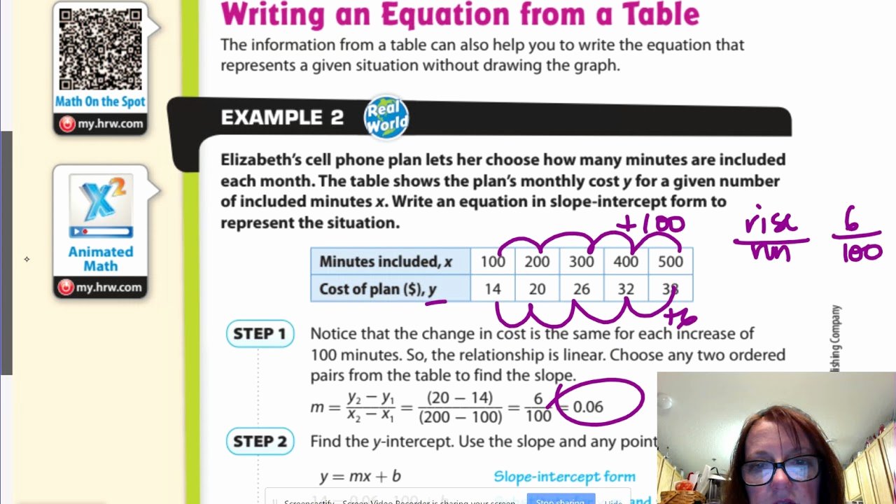 50 Writing Linear Equations Worksheet Answer