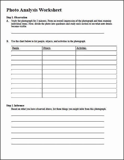 Written Document Analysis Worksheet Answers Luxury Primary and Secondary sources Worksheet
