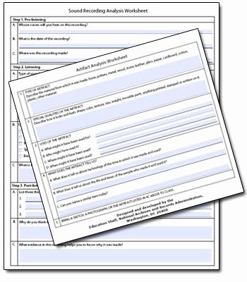 Written Document Analysis Worksheet Answers New 12 Best Images About Primary source Analysis tools On