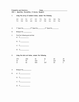 Z Score Practice Worksheet Elegant Z Scores Worksheet