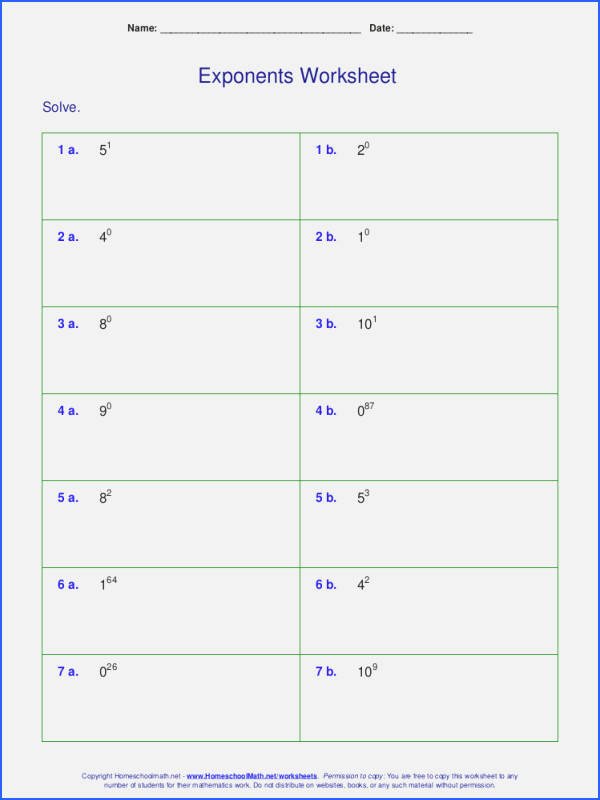 Zero and Negative Exponents Worksheet Fresh Multiplying Monomials Worksheet